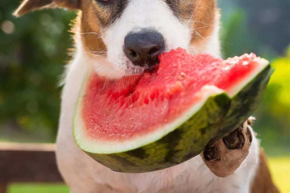 cachorro pode comer melancia?