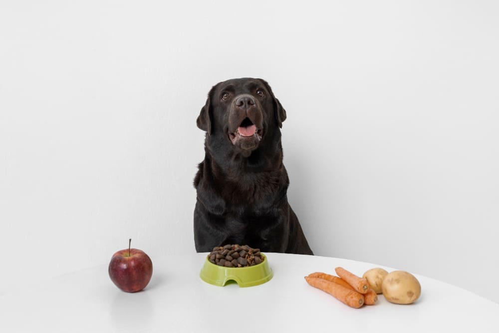 Frutas e Vegetais para cachorros